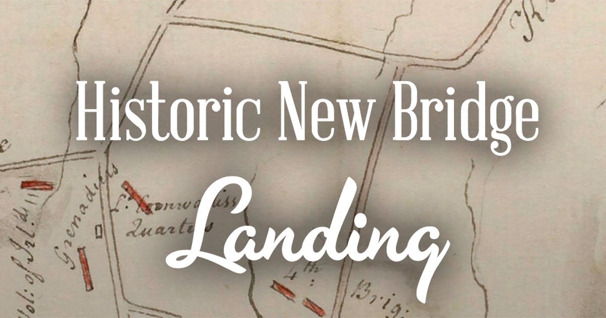 Historic New Bridge Landing Journey Through Jersey