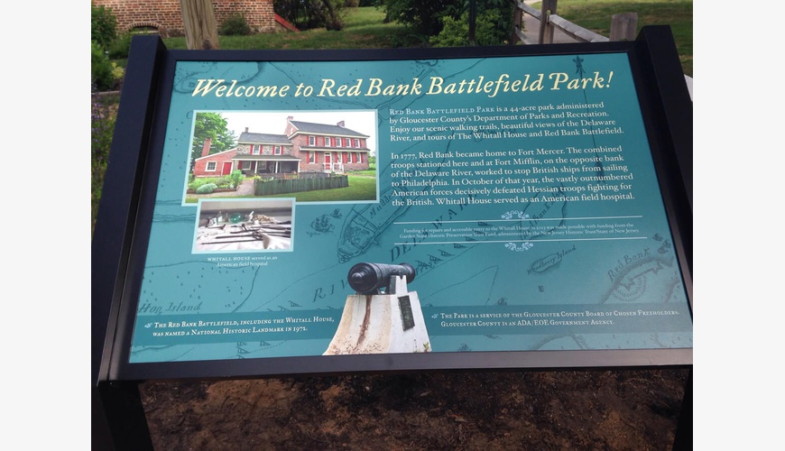 Red Bank Battlefield Park, Whitall House, and Fort Mercer Journey Through Jersey